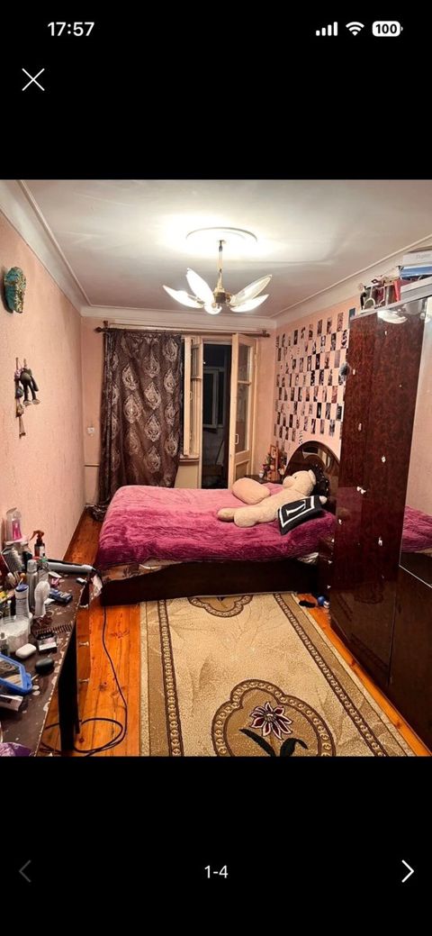 3-otaqlı mənzil kirayə verilir, E. Akademiyası m., 70 m² — Bakı