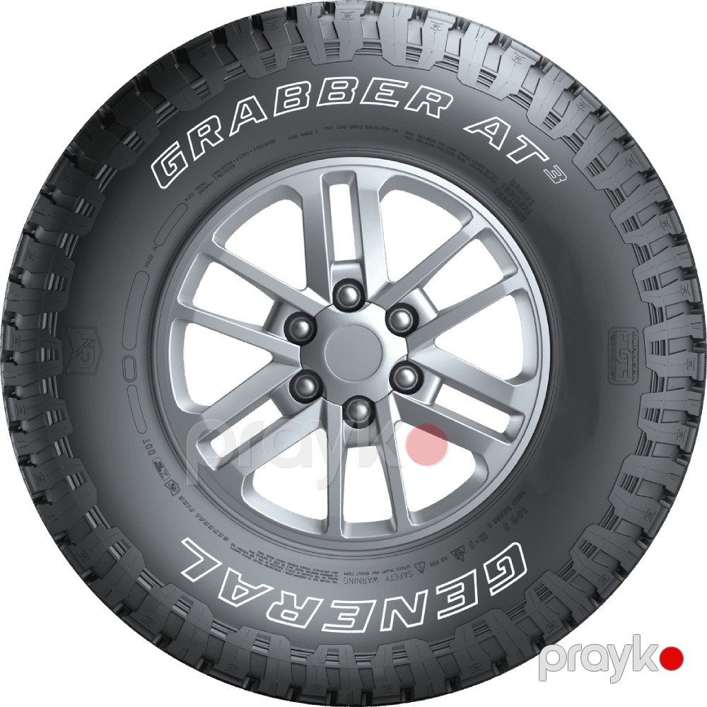 Avtomobil təkəri General Tire Grabber AT3 113V XL 255/60R19 (4505480000) — Şinlər, Bakı (4)