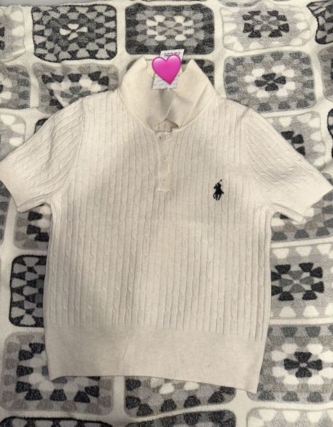 Ralph Lauren qısaqollu trikotaj polo sviterlər - Modellər: kabel — Bakı