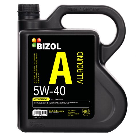 Mühərrik yağı Bizol Allround 5W-40 4 lt — Bakı