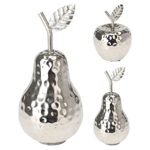 Dekor Koopman Apple Pear A68100590 11x9 sm Silver 1 ədəd — Bakı