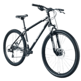 Forward Sporting SX 27,5 (Wheel 27,5/ Gear 8/ Size 19) Black/Silver — Dağ Velosipedləri