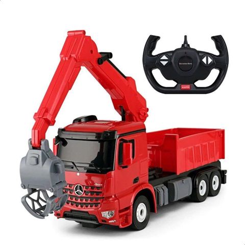 Oyuncaq avtomobil Rastar 1:24 Mercedes-Benz Arocs Logging Vehicle 6930751315921 — Bakı