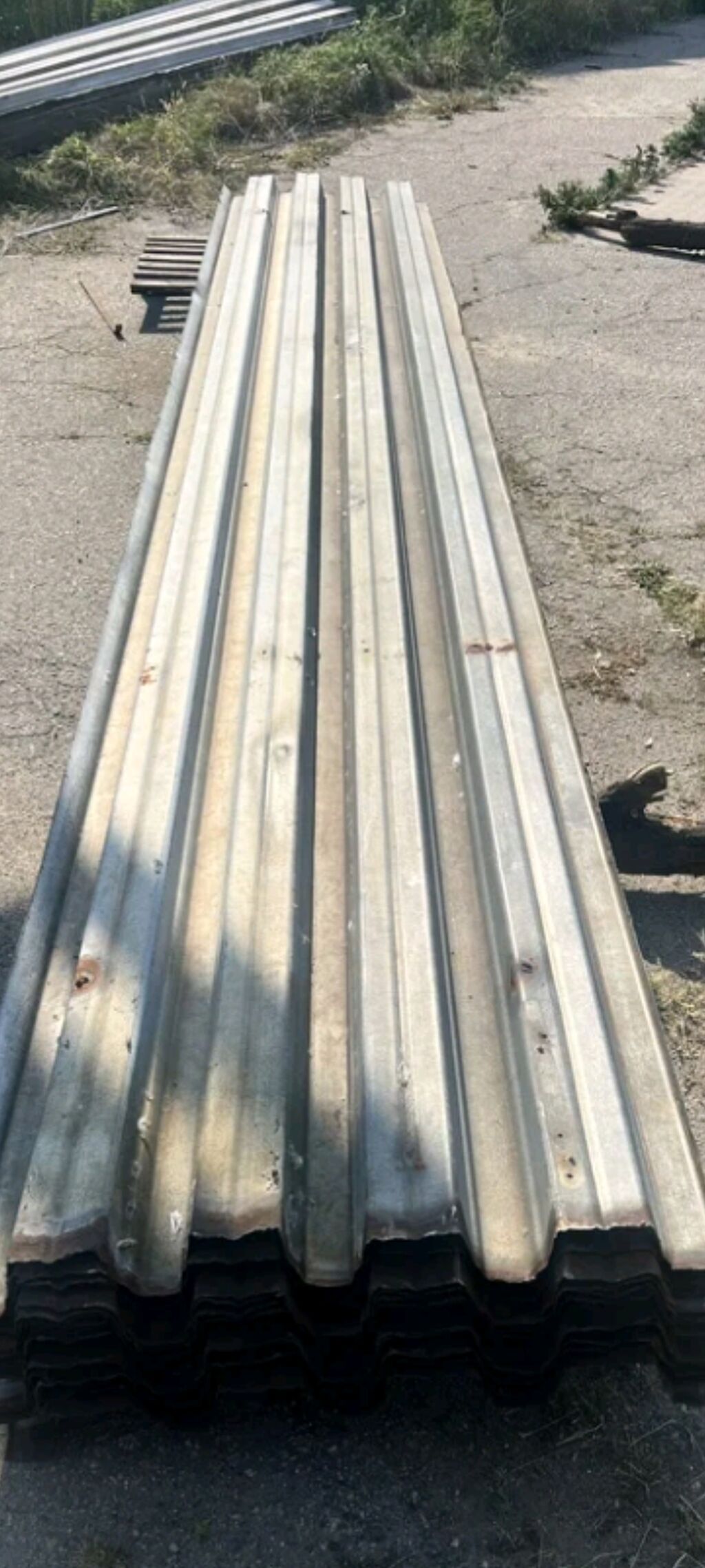 Hasar üçün stenkası 80mm qalın profnastillerdi uzunlugu 6 metrə bir — Dam örtükləri, Bakı (5)