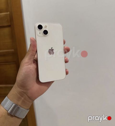 IPhone 13, 128 GB, Ağ, Zəmanət, Simsiz şarj, Face ID