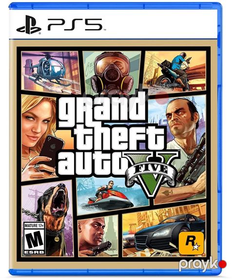 Oyun PS5 dısk gta 5 — Bakı