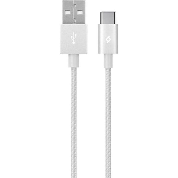 Kabel ttec AlumiCable Type C 2.0 Charge/Data Cable Silver (2DK18G) — Aksesuarlar, Bakı
