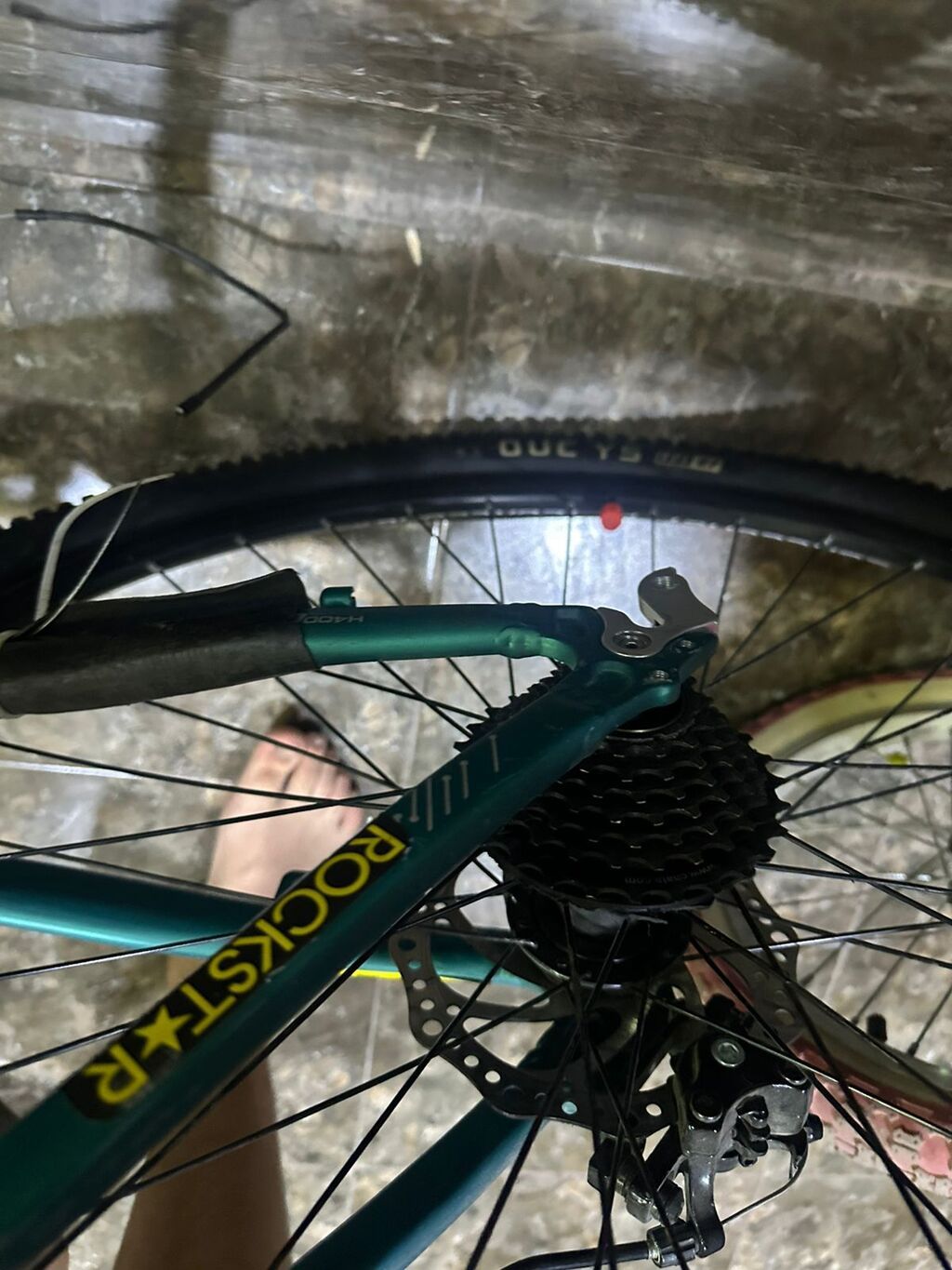 Corleone dağ velosipedi - Gövdə: Alüminium “hardtail” çərçivə, yaşıl — Dağ velosipedləri, Xırdalan (2)