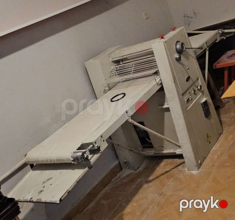 Sənaye tipli xəmir yayma (laminasiya) aparatı - Geniş konveyer — Bakı