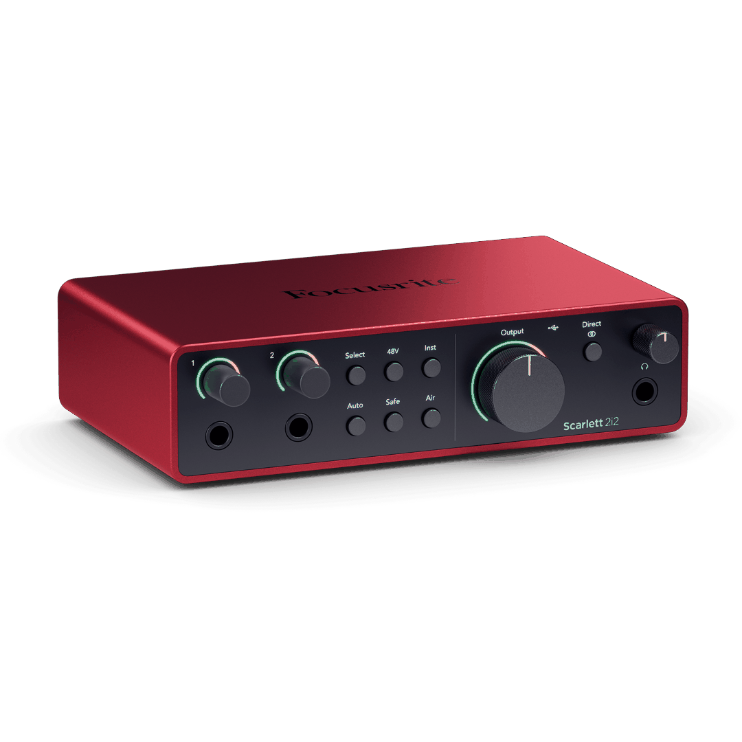 Səs kartı Focusrite Scarlett 2I2 Studio 4th Gen — Musiqiə alətləri, Bakı (2)