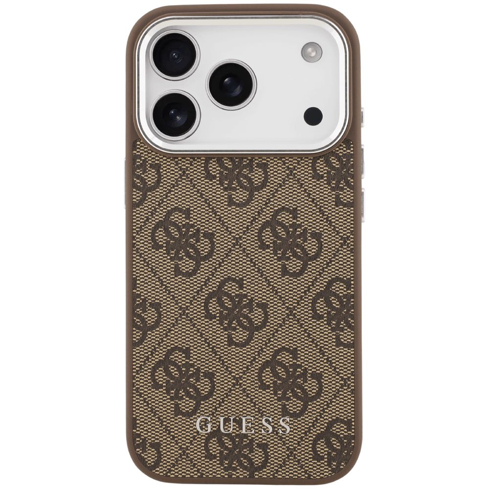 Qoruyucu örtük Guess iPhone 17 Pro GUHMP17LP4GSSMCW Brown — Çexollər, Bakı (2)