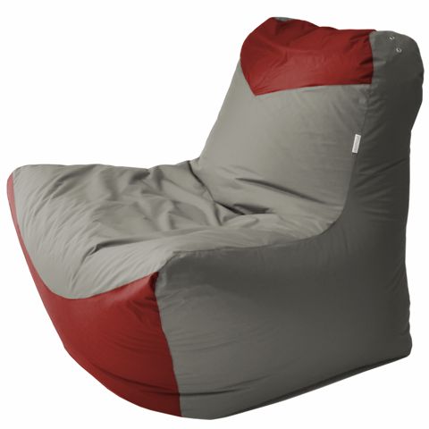 Puf Pouffe Klassik DKL106 Boz, bordo — Bakı