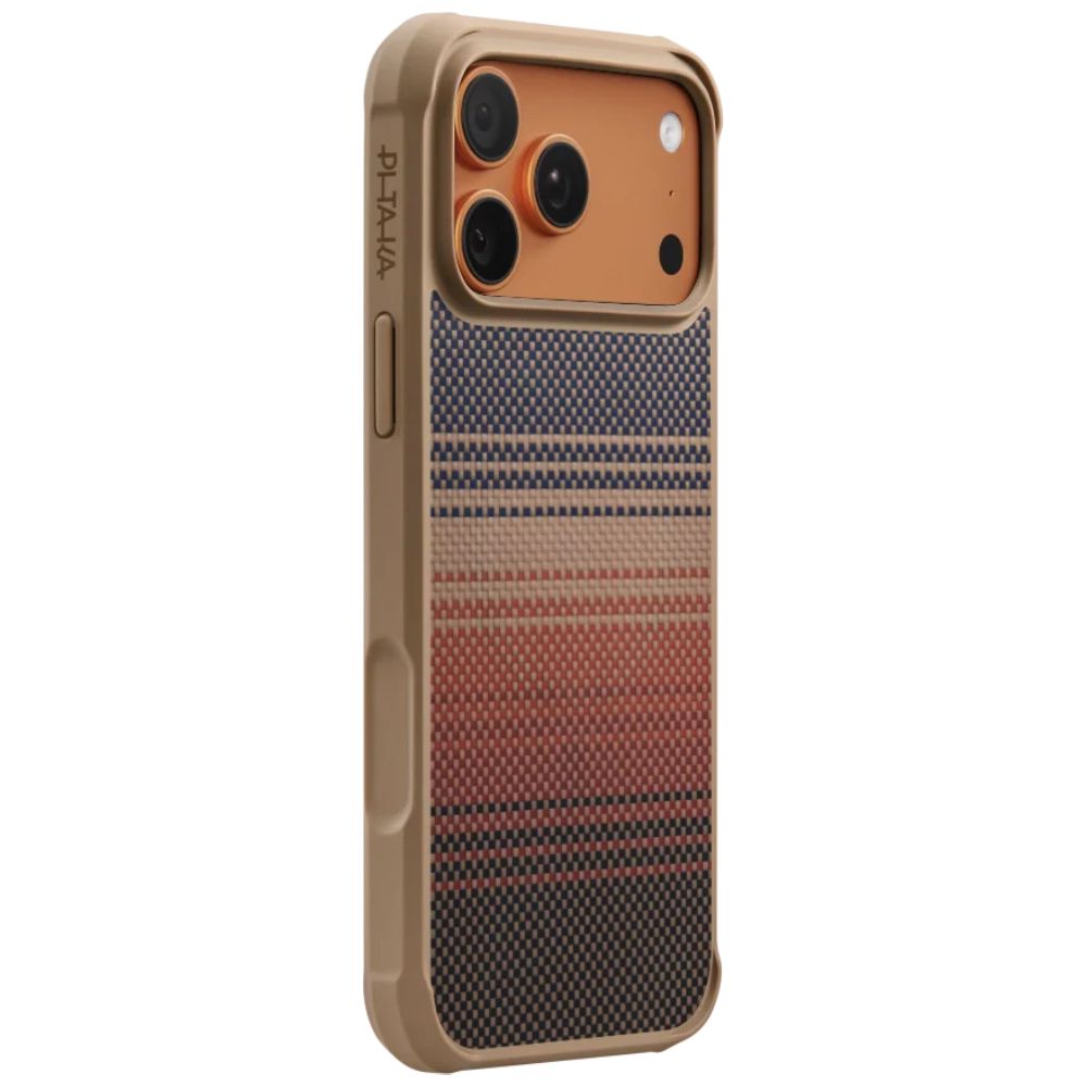 Qoruyucu örtük Pitaka iPhone 17 Pro Cairn ACAQOR871491 Sunset — Çexollər, Bakı (3)