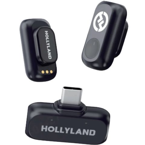 Blogger mikrofonu Hollyland Lark A1 Mini Duo USB Type-C RX — Bakı