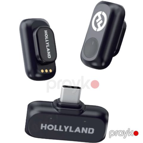 Blogger mikrofonu Hollyland Lark A1 Mini Duo USB Type-C RX