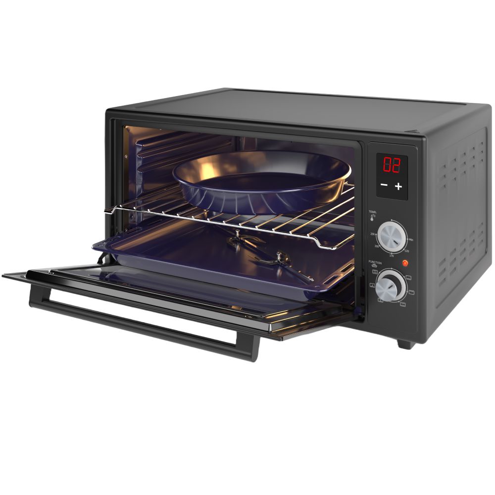 Mini-soba Hoffmann FGT4850DG Black — Mətbəx texnikası, Bakı (3)