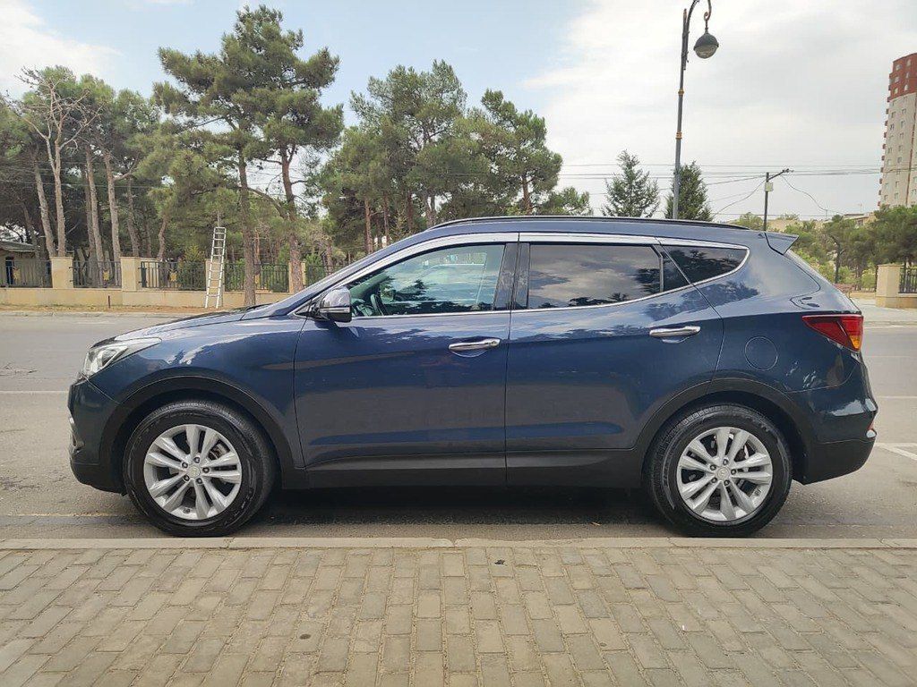 Hyundai Santa Fe, 2.0 L, 2017 il, 212 000 km — Avtomobillər, Bakı (4)