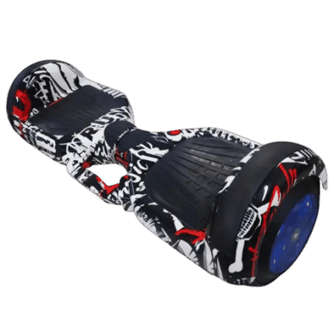 Smart balance wheel D1 hand cartoon whıte-black — Bakı