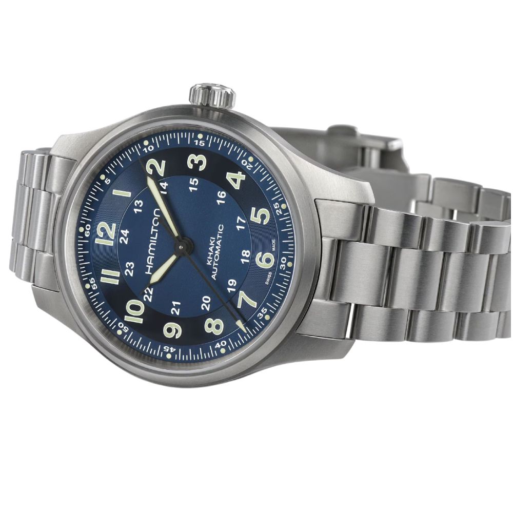 Saat Hamilton Khaki Field Titanium Auto H70545140 — Saatlar, Bakı (2)