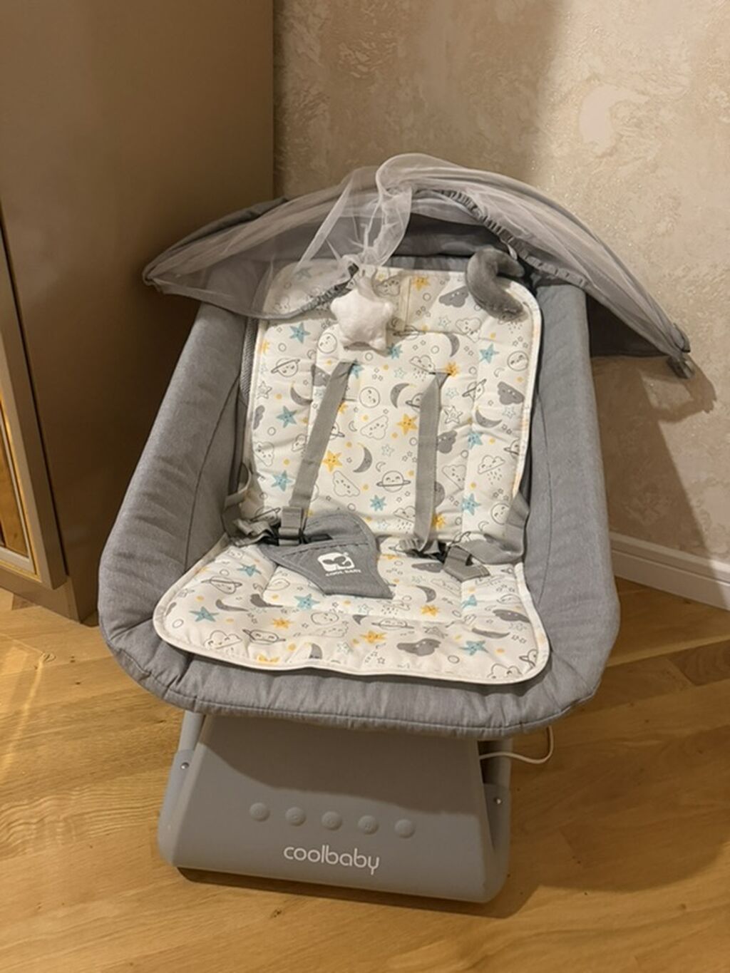 Coolbaby elektrikli beşik/uşaq yelləncəyi - Marka/model: Coolbaby — Mebel, Bakı (2)