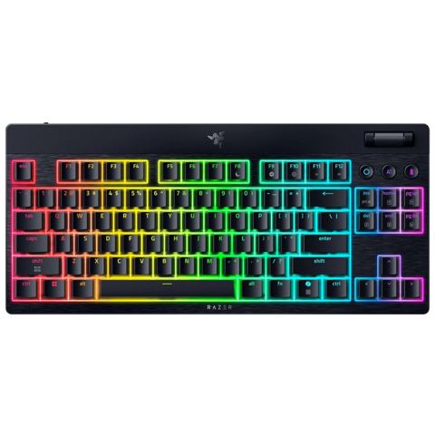 Oyun klaviaturası Razer BlackWidow V4 Green Switch RZ03-05450500-R3M1 Black