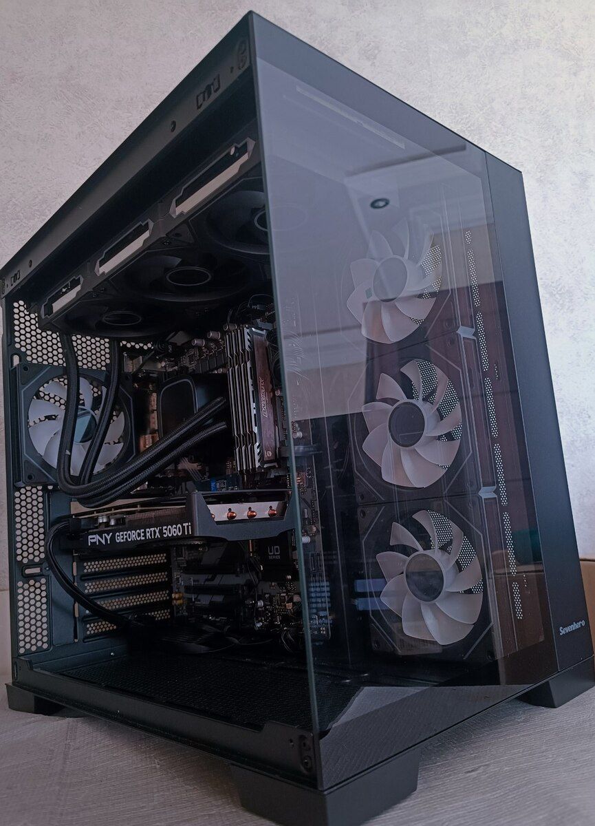 Masaüstü kompüter "Core i9, RTX 5060 TI, RAM 64GB, SSD 1TB" — Masaüstü kompüterlər, Bakı (5)