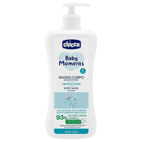Uşaqlar üçün duş geli Chicco Baby Moments 750 ml 00010581000000 — Bakı