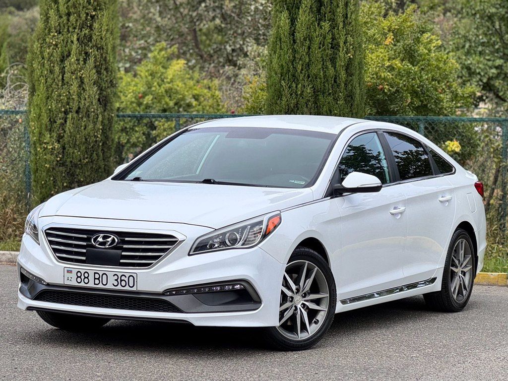 Hyundai Sonata, 2.0 L, 2016 il, 124 000 km — Avtomobillər, Bakı (4)