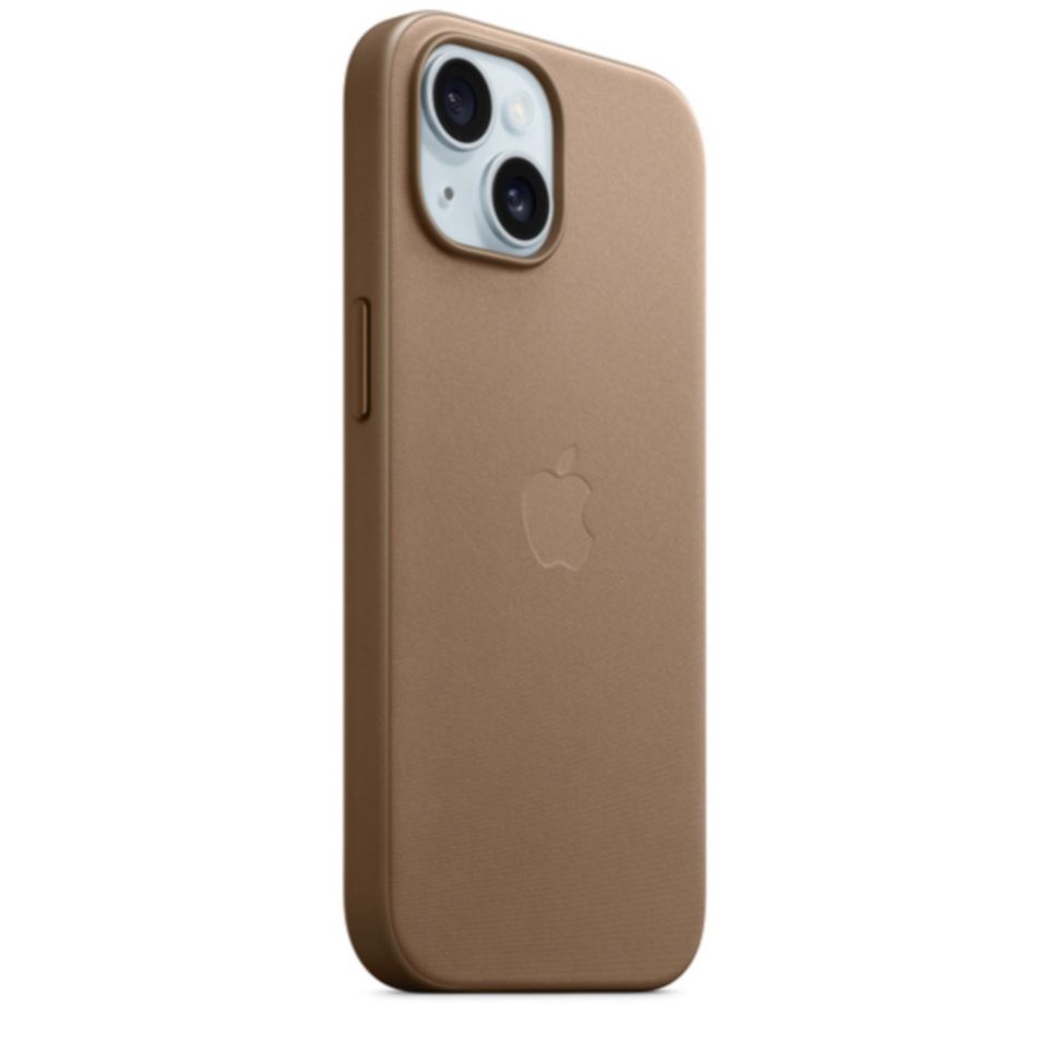 Qoruyucu örtük Apple iPhone 15 Plus FineWoven Case W/MagSafe Taupe MT473ZM/A — Çexollər, Bakı (3)