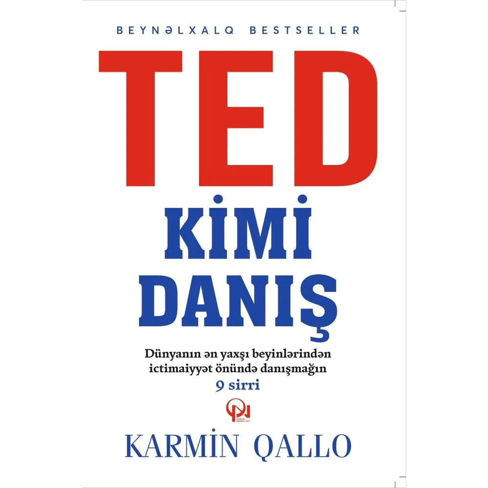 Kitab Ted kimi danış - Karmin Qallo — Bakı