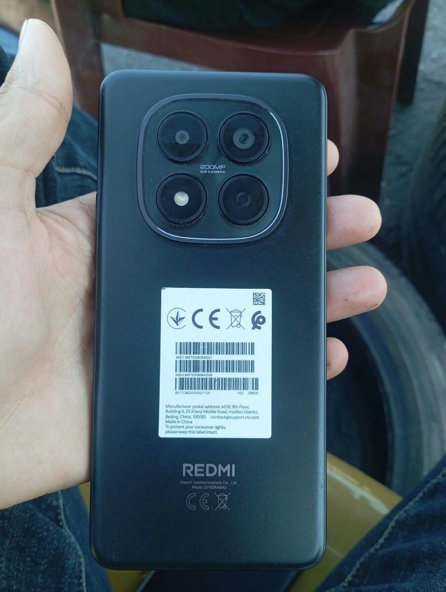 Xiaomi Redmi Note 15 Pro Black 256GB/8GB — Smartfonlar, Bakı (3)