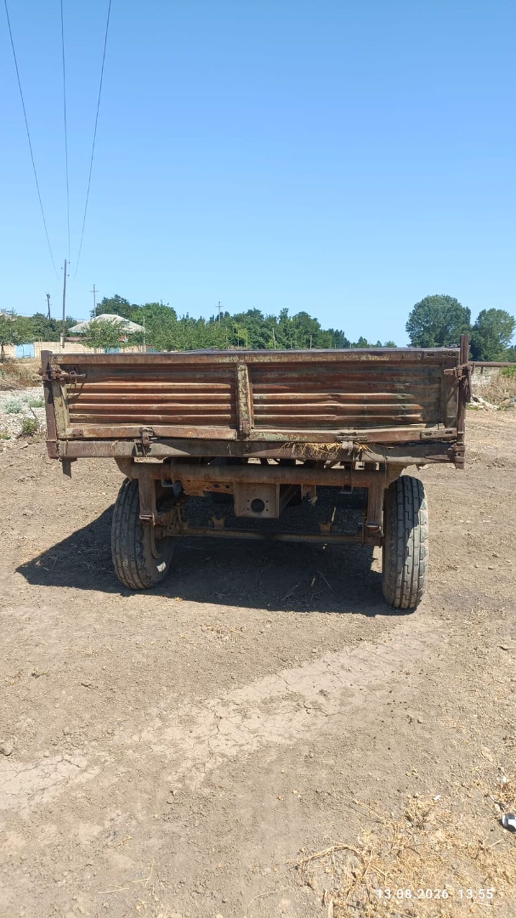 Traktor Belarus (MTZ) 80, 1990 il, 80 at gücü, motor 9 l, İşlənmiş — Traktorlar, Qusar (4)