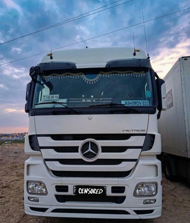 Mercedes Actros 1844, 12 L, 2010 il, 1 344 000 km — Yük maşınları, Bakı