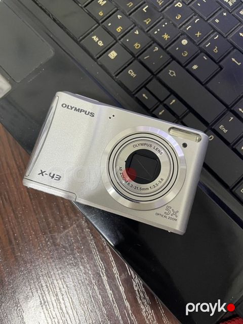 Olympus X-43 kompakt fotoaparat -tam komplekt satılır — Bakı
