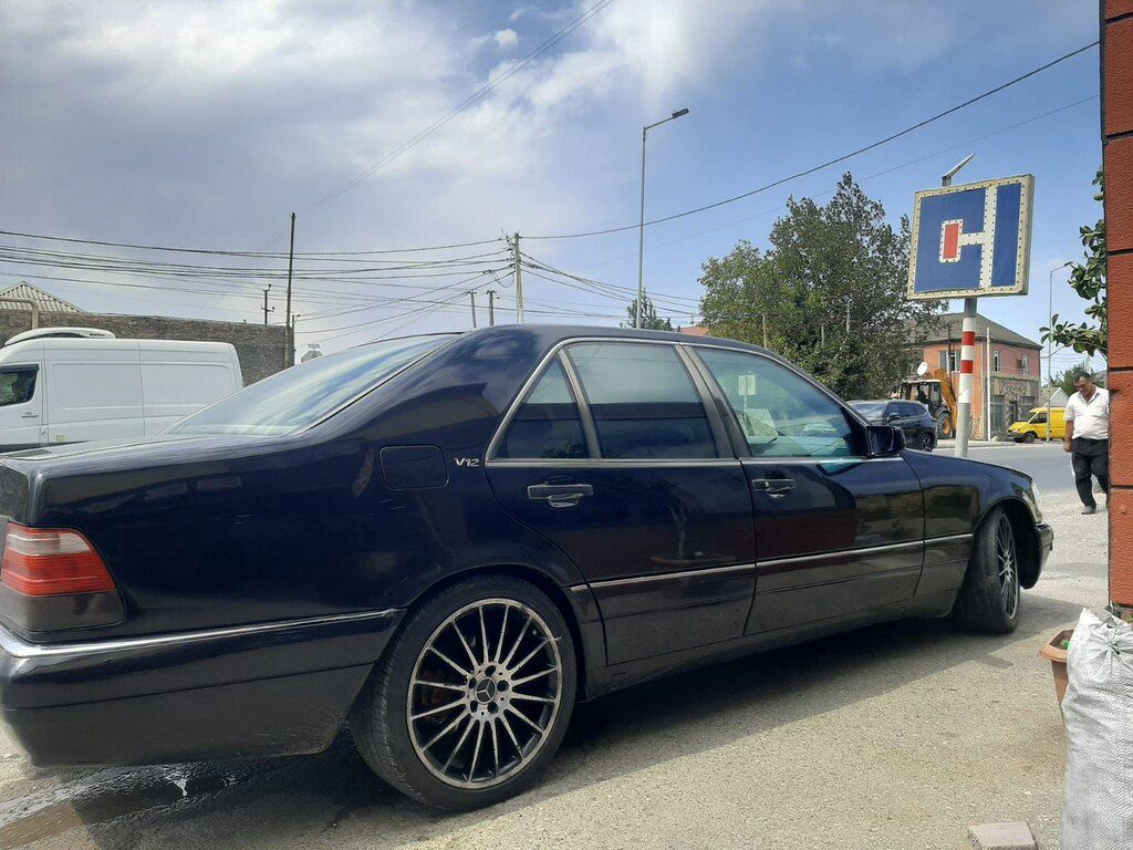 Mercedes S 320, 3.2 L, 1998 il, 214 500 km — Avtomobillər, Bakı (4)