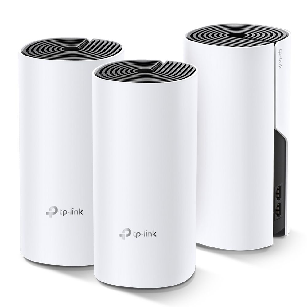 Router TP-Link Deco M4 3-Pack AC1200 Whole Home Mesh Wi-Fi System — Routerlər, Bakı (2)
