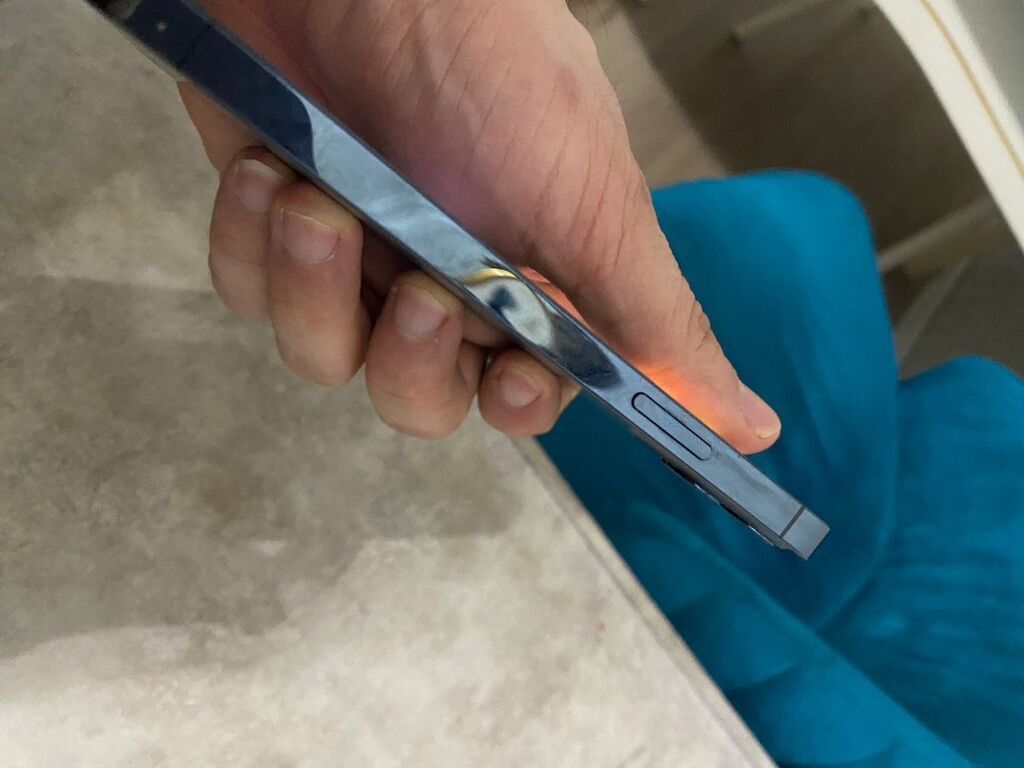 IPhone 12 Pro, Pacific Blue, Simsiz şarj — Apple iPhone, Saray (3)