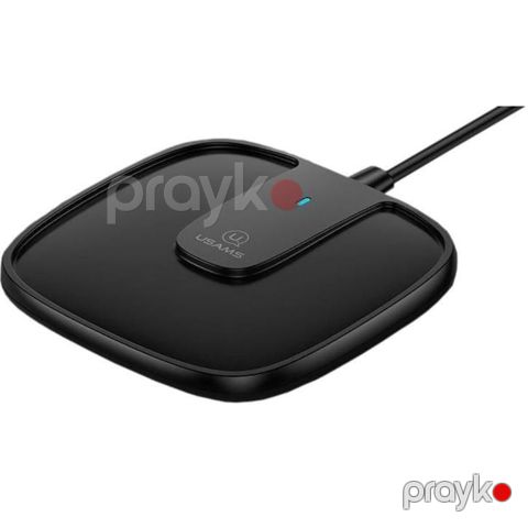 Simsiz enerji toplama cihazı Usams Wireless Charger US-CD153 Black CD153DZ01 — Bakı