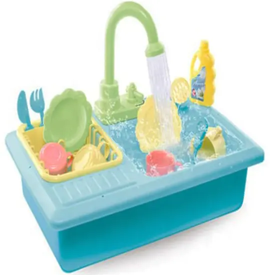 Dishes and Sink Set Washing-Up XY 16 PCS AZ122-1 Toys — Bakı