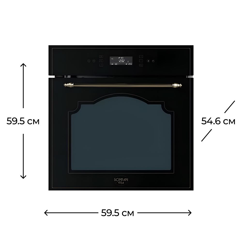 Soba Bompani BOR262BL — Fırın kamerası, Bakı (2)