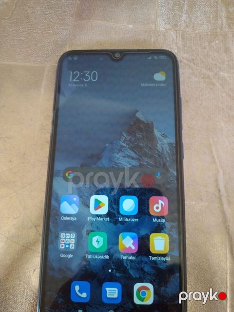Xiaomi Mi 8, rəng - Mavi, Barmaq izi