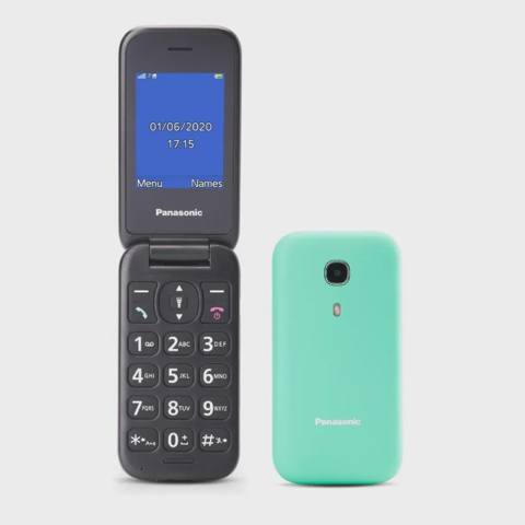Telefon Panasonic TU400EXC Turquosıe — Түймелі телефондар