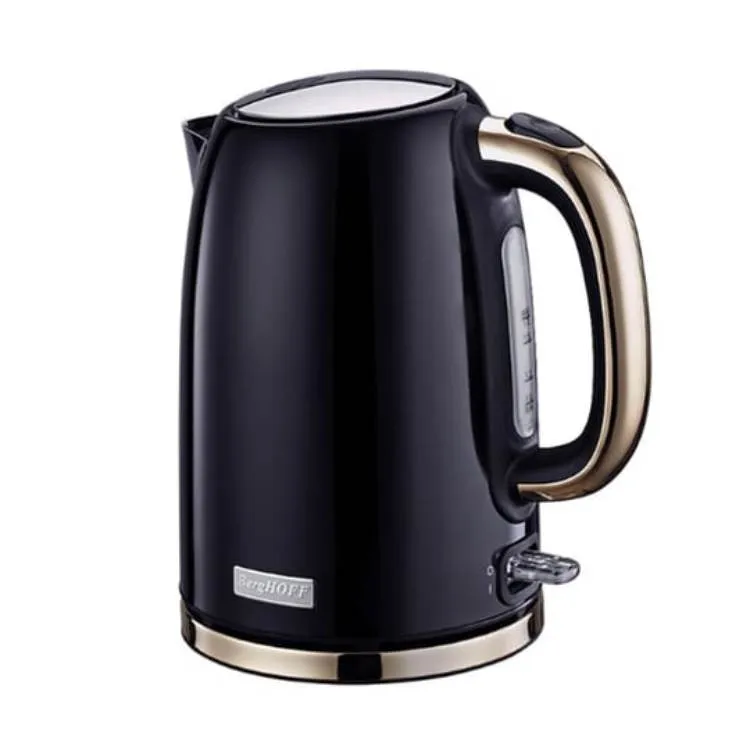 Elektrik çaydan BergHOFF Tıtan 1.7 LT Black Gold (8698348036311) — Электрические чайники и термопоты