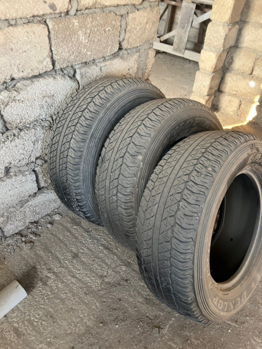 Dunlop təkərləri 265/65 R17 — Ehtiyat hissələri və aksesuarlar, Bakı (4)