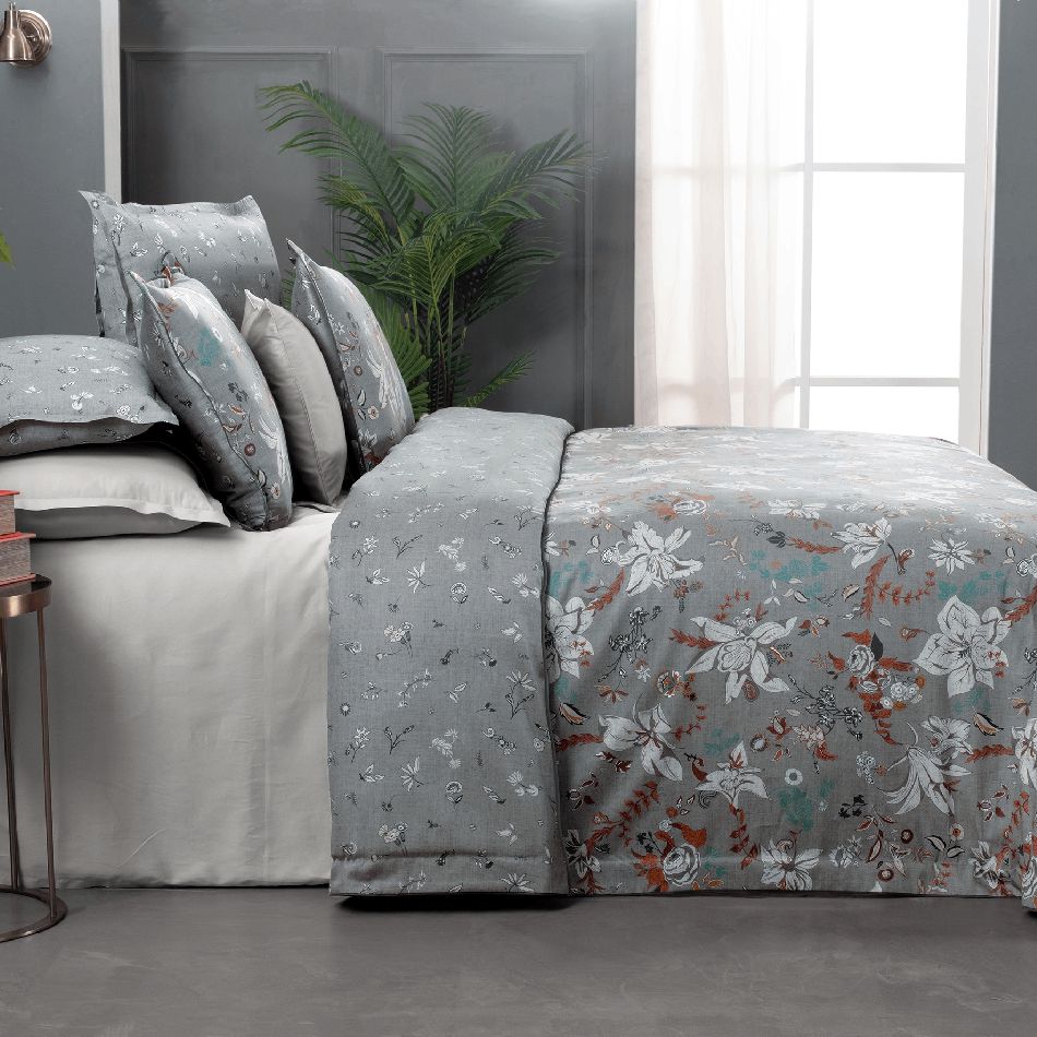 Tekstil yataq dəsti Sarev Portland STN NT CK 4Y D K Boz — Tekstil, Bakı (2)
