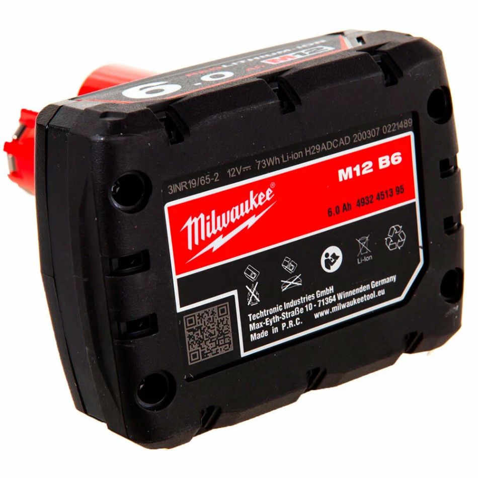Akkumulyator batareyası Milwaukee M12B6 12V/6.0 (4932451395) — Mallar, Bakı (3)