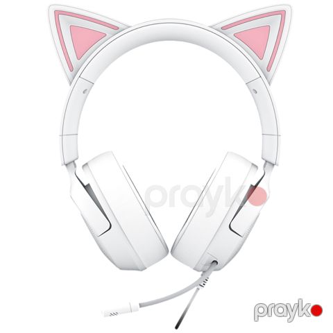 Qulaqlıq Razer Kraken Kitty V3 X RZ04-05350300-R3M1 White — Bakı
