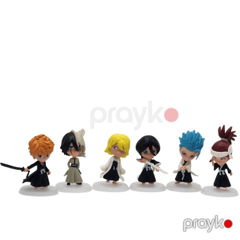 Anime fiquru Set of 6 Bleach Ichigo Kurosaki 2008465197234