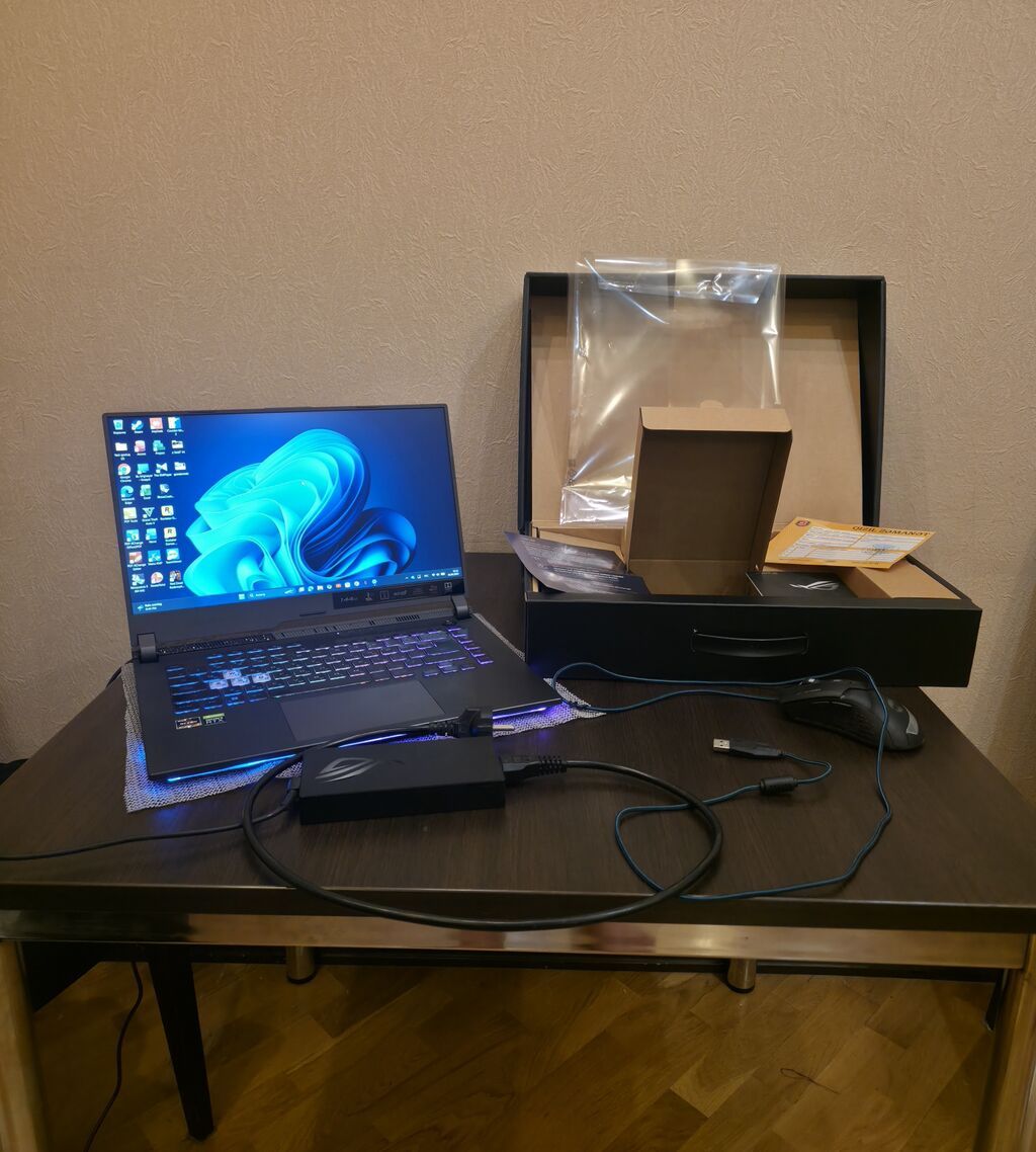 ASUS ROG Strix G15 oyun noutbuku - Ekran: 15.6" IPS, incə çərçivə — Asus, Bakı (2)