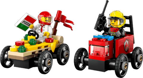 Lego Constructor City Pizza vs Fire Truck 60458 / 5702017812588 — Bakı